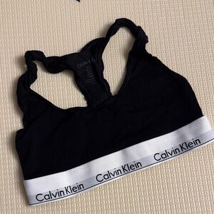 Calvin Klein Womens Modern Cotton Unlined Wireless Bralette size S